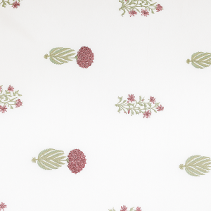 Cotton Block Print Bedsheet-Aaroha Living