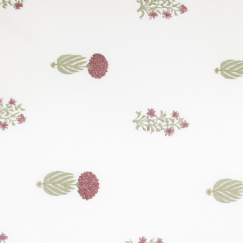 Cotton Block Print Bedsheet-Aaroha Living