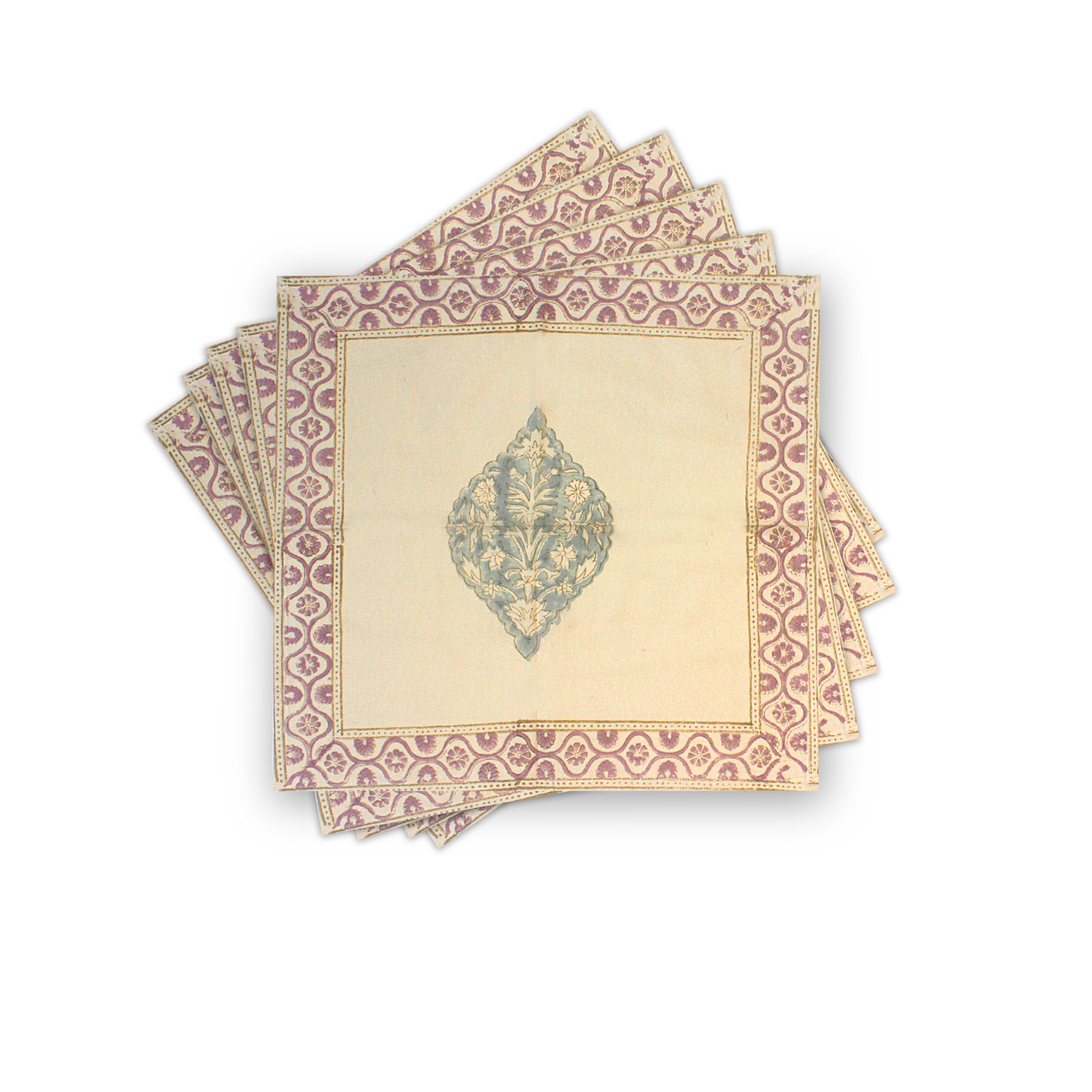 Dining Table Runner with Mat, Napkin-Aaroha Living