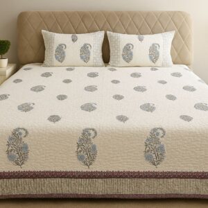The Royal Garden Luxe Quilted Bedcover