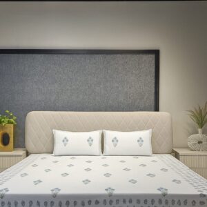 Nature Bloom Premium Cotton Bedsheet