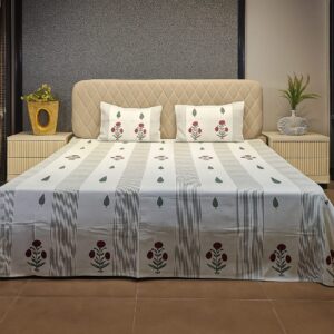 Bageecha Slub Cotton Bedcover