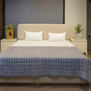 The Stitched Story – Kantha Cotton Bedcover