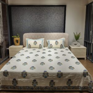 Imperial Blossom Velvet Bedcover